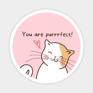 You are purrrfect! Magnet